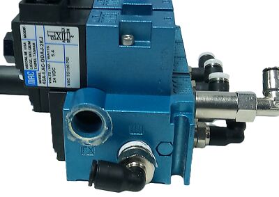 MAC Valve 24 V DC VAC-125 psi Valve Assembly w/ Four 45A-LAC-DDAJ-2KJ