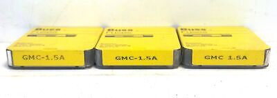 Bussmann GMC-1.5A 1.5 A 250 V Time Delay Glass Fuse - Qty. 15