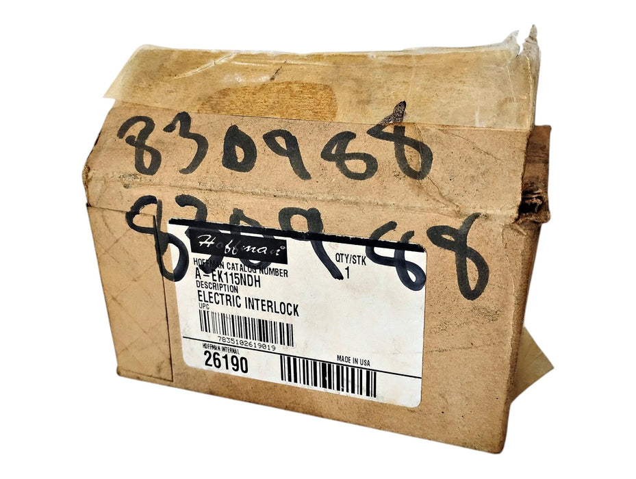 Hoffman A-EK115NDH 26190 110/120 V AC Electric Interlock