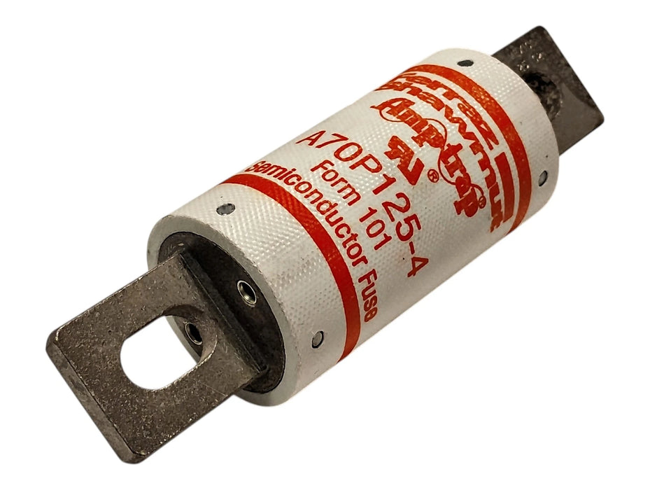 Ferraz Shawmut A70P125-4 700V AC/DC 125 A Current-Limiting Very Fast-Acting Fuse