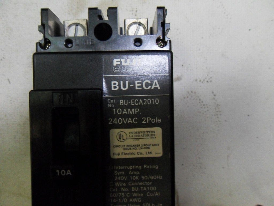 Fuji Electric BU-ECA Circuit Breaker BU-ECA2010 10A 240V 2P