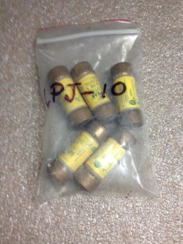 5 Bussmann Buss LPJ-10 Fuses