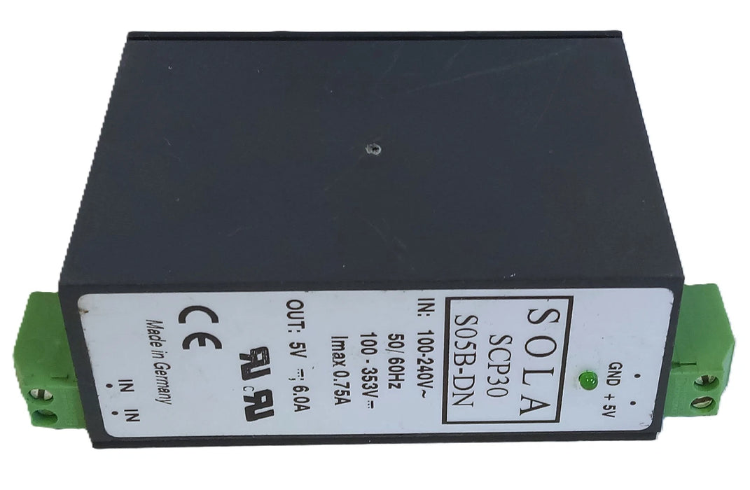 SOLA SCP30 S05B-DN 100-240 VAC/100-353 VDC 0.75 A Power Supply
