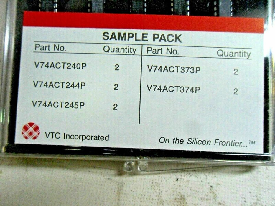 10 VTC Microcircuits V74ACT240P V74ACT244P V74ACT245P V74ACT373P