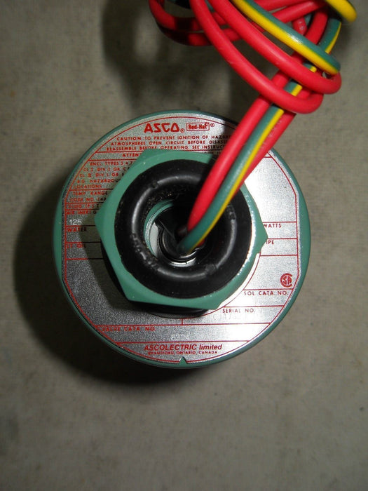 ASCO 8324 26 Solenoid Valve 120V 60HZ