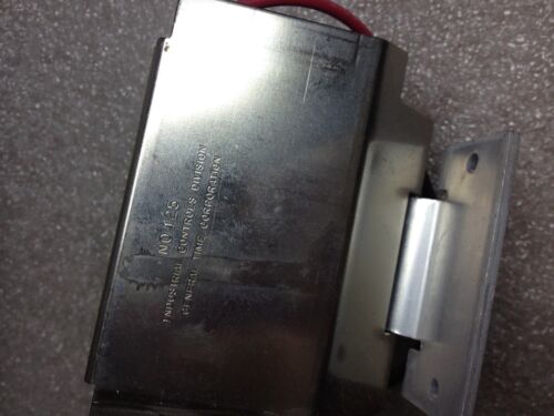 INDUSTRIAL CONTROLS DIVISION N.O. 125 SWITCH TIMER