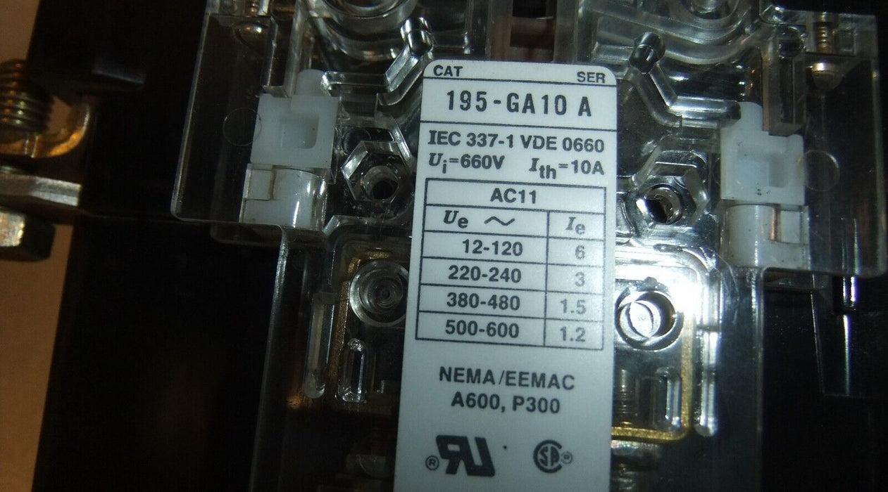 Allen-Bradley 100-B110ND3 Contactor 3P 110A