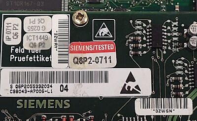 Siemens C98043-A7001-L1 Printed Circuit Board