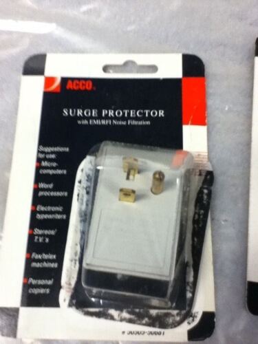 LOT OF 2 ACCO 50505-50681 SURGE PROTECTORS