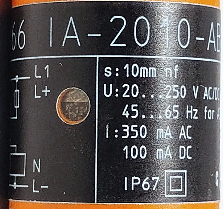 Efector IA-2010-AB0A IA0066 20-250 V AC/DC Inductive Proximity Sensor