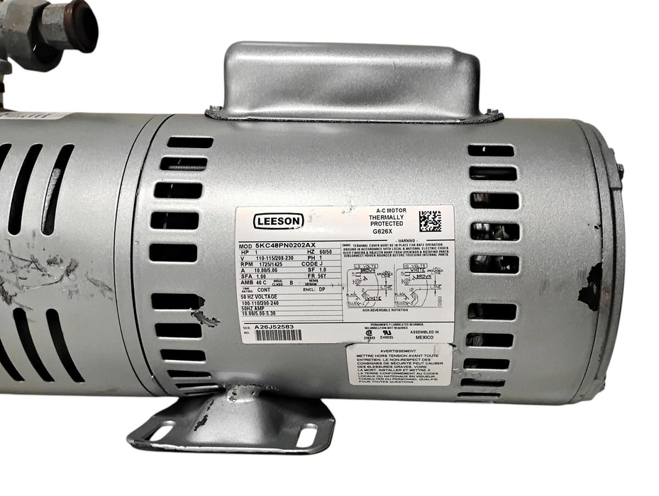 Gast 1423-103Q-G626X 4TF22 115/230 V AC 1 HP 1 PH Compressor/Vacuum Pump