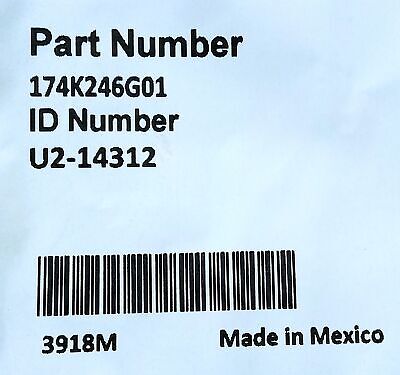 Turck 174K246G01 CC18-KOD0302 U2-14312 3 Pin PLC Cable