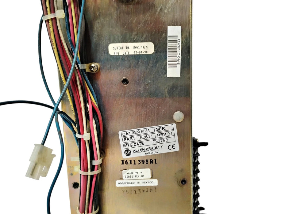 Allen-Bradley 8520-PS1 8520-PS1A Rev 01 160611 115/230 V 9/Series Power Supply