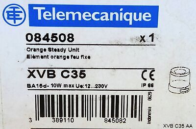 Telemecanique XVB-C35 12...230V 10W Orange Steady Stacklight No bulb