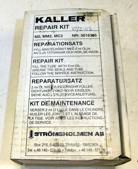 NIB Kaller Repair Kit 3016385