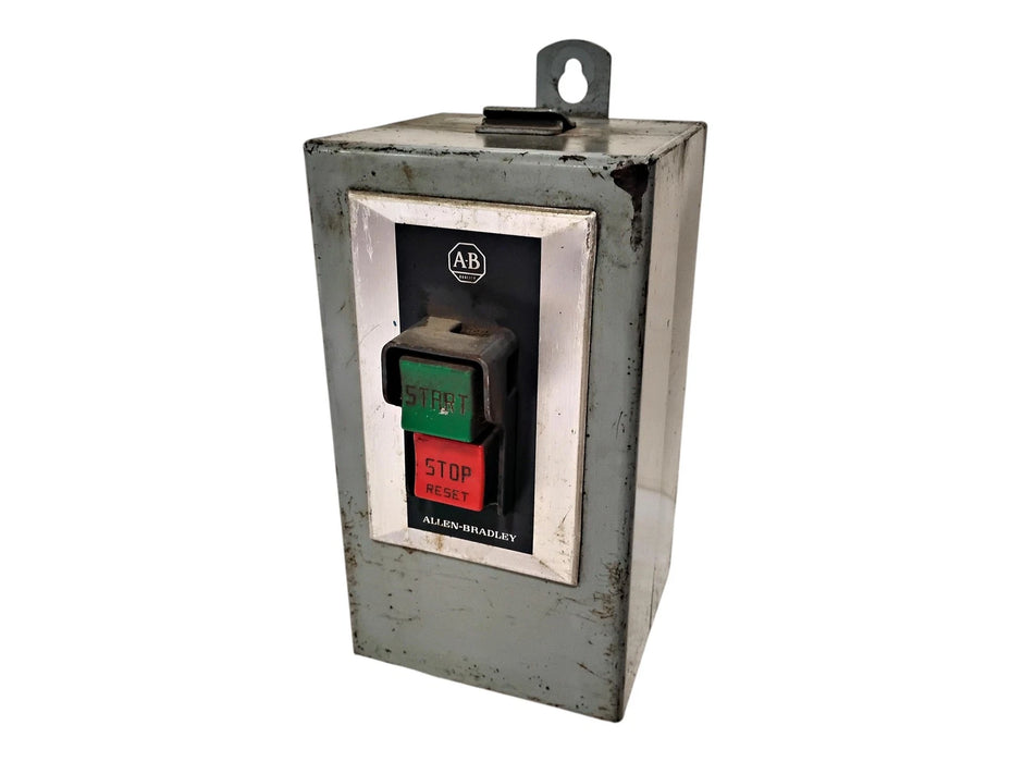 Allen-Bradley 609-AJW Ser K Size 0 Starter in NEMA 12 IP54 Enclosure