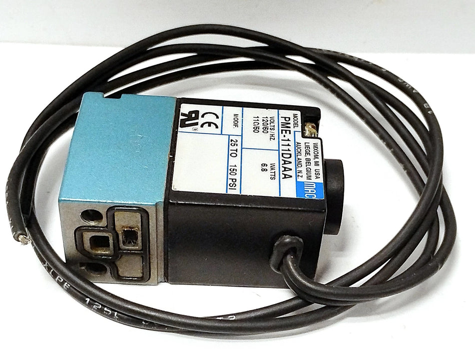 MAC Valves PME-111DAAA 25-150 psi Solenoid Valve w/ 110/120 V AC Coil
