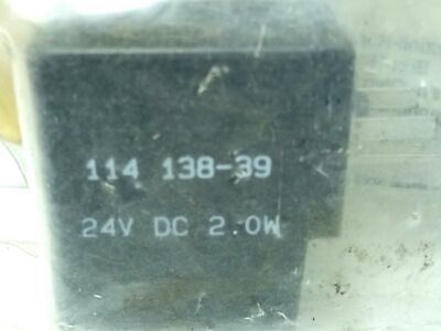 Ingersoll-Rand 114-138-39 9392200 24 V DC 2 W Coil for Solenoid Valve