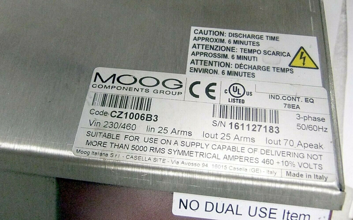 Moog Servo Drive DS2000 CZ1006B3