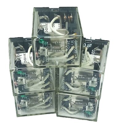 Omron MY3NDC24 24 V DC Plug-in Miniature Ice Cube Power Relay