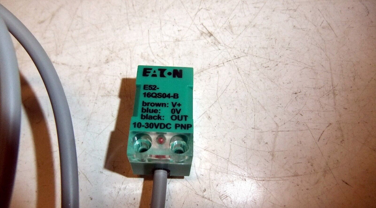 Eaton E52-16QS04-B Rectangular Inductive Proximity Sensor PNP