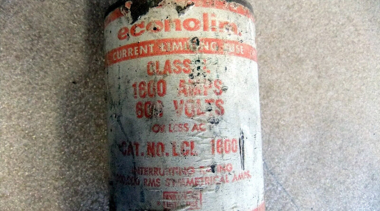 Econolim Class L Fuse 1600A LCI1600 600V