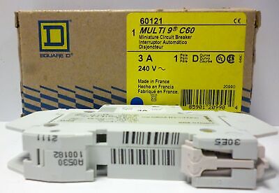 Square D 60121 MULTI 9 C60 Miniature Circuit Breaker