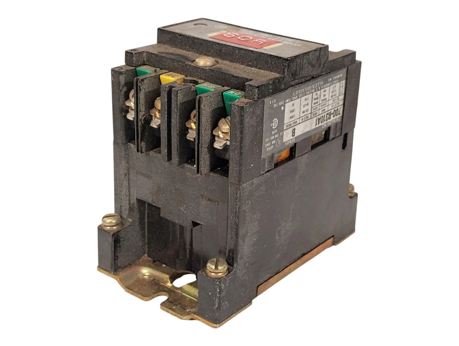 Allen-Bradley 700-R310A1 301-600 V AC Electrically Held Relay w/ 120 V AC Coil