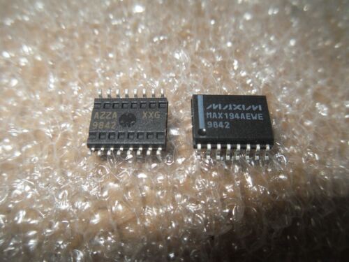 10 Nib Maxim Max194Aewe Analog To Digital Converters