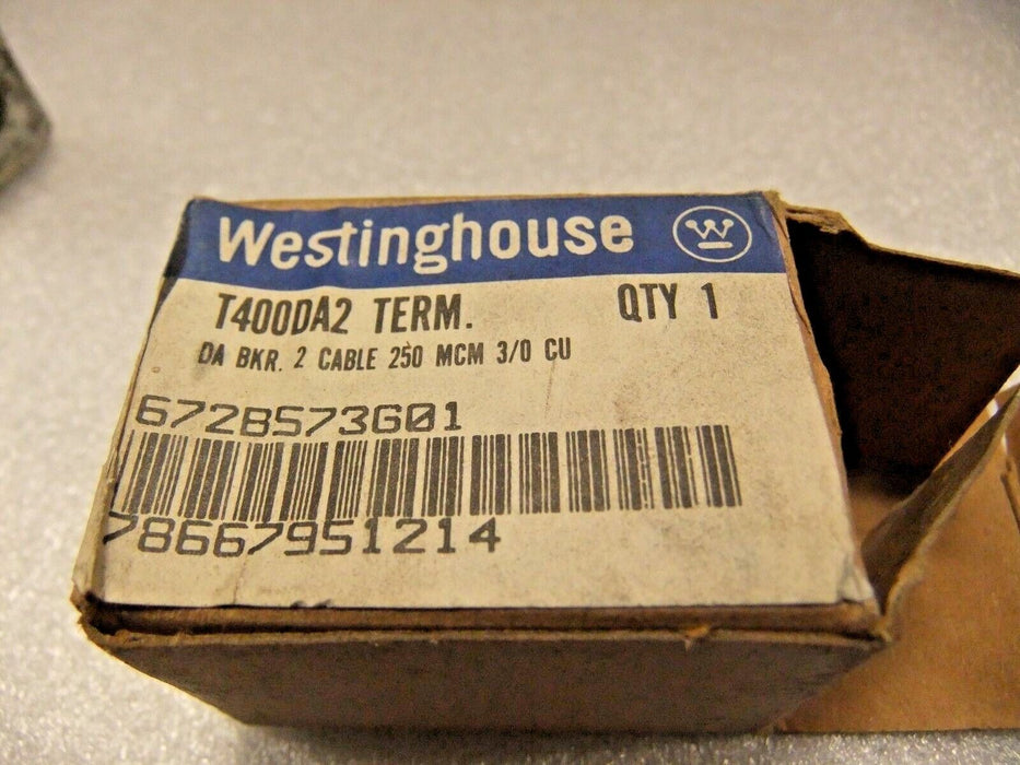 Westinghouse Terminal Lug Circuit Breaker T400DA2