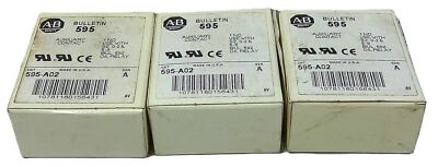 Allen-Bradley 595-A02 10 A Size 5 Auxiliary Contact for Eutectic Overload Relays