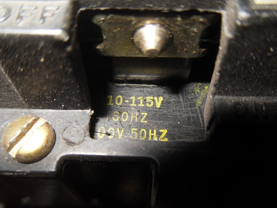 1 Square D 8536-A0-2 SIZE 00 STARTER