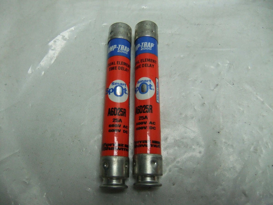 2 Amp-Trap Fuses A6D25R