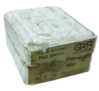 GSR Fluid Handling 1182-007 3/4 in Threaded Ball Valve