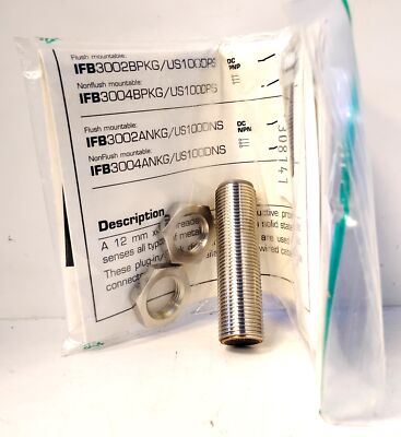 Efector IFB3002-BPKG US-100-DPS IF5767 10-36 V DC Inductive Proximity Sensor