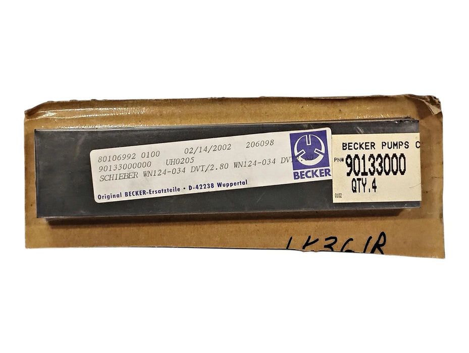 Becker 90133000004 DuraVane Vanes for Rotary Vane Vacuum Pump