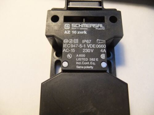 Schmersal Safety Switch AZ16zvrk missing a piece