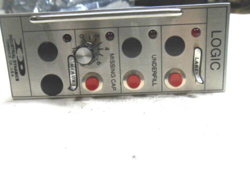 1 INDUSTRIAL DYNAMICS 7635 LOGIC PANEL