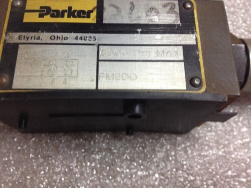 Parker FM2DD Flow Control