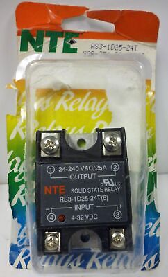 NTE RS3-1D25-24T Solid State Relay with an Omega FHS-2 Finned Heat Sink
