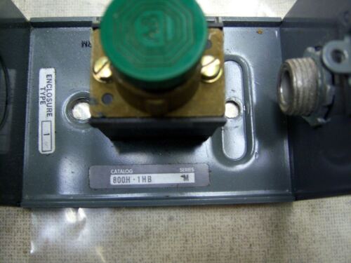 Allen-Bradley Push Button Station 800H-1HB START