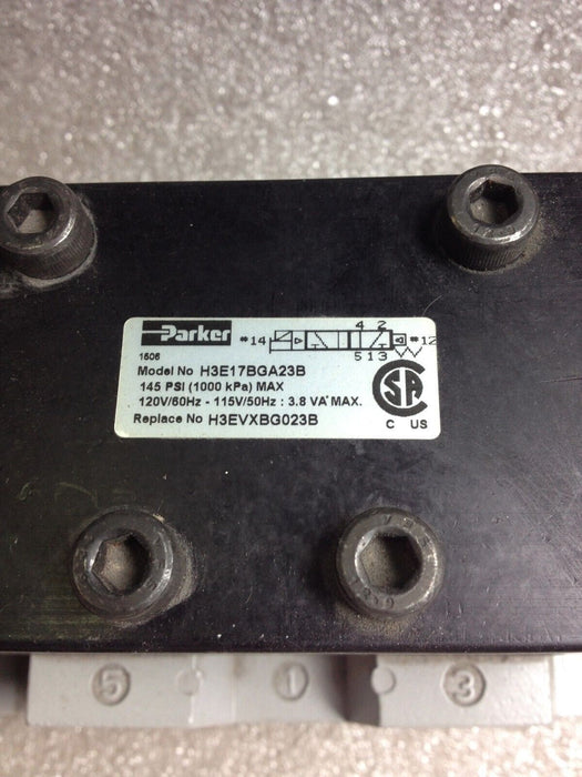 Parker H3E17BGA23B Solenoid Valve