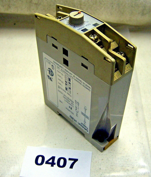 Omron Timer H3D B 24VDC 5A 1-10 Sec 1-10 Min