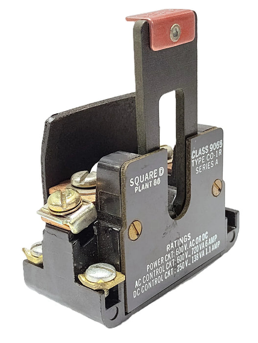Square D 9065-CO-1R 600 V AC 25 A 1-Pole Melting Alloy Overload Protection Relay