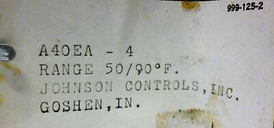 Johnson Controls A40EA-4 Temperature Actuated Pneumatic Switch
