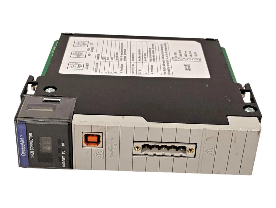 Allen-Bradley 1756-DNB Ser E F/W Rev 12.005 24 VDC Digital PLC Module No Cat Rev