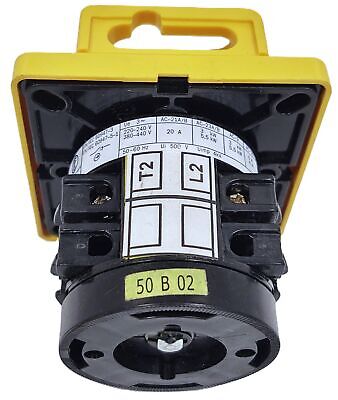 BEST B2N A/HS-F25-BE-RG 500V 20A Rotary Disconnect Switch