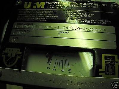 Universal Flow Monitor LL-BBMSB15GH-4L-1.04C1.0-A53XD-ST