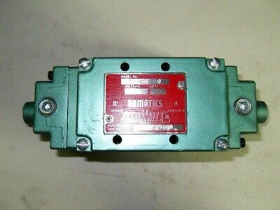 Numatics 33DPR600 0 VALVE DOUBLE SOLENOID