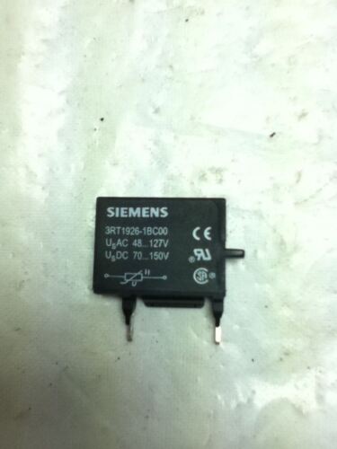 LOT OF 3 Siemens 3RT1926-1BC00 SURGE SUPPRESSORS